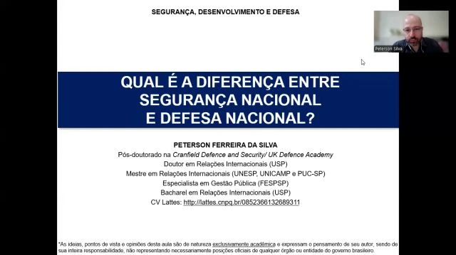 1.2 Peterson - Segurança e Defesa e Nacionais