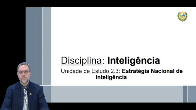 UE 2.3 - Estratégia Nacional de Inteligência