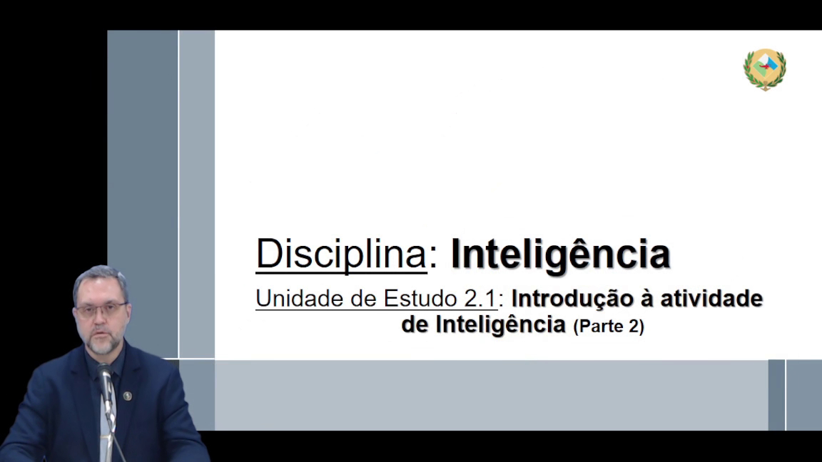 UE 2.1 - Introdução à Atividade de Inteligência - Parte 2