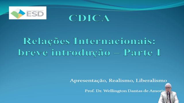 Relações Internacionais. Breve introdução - Parte I